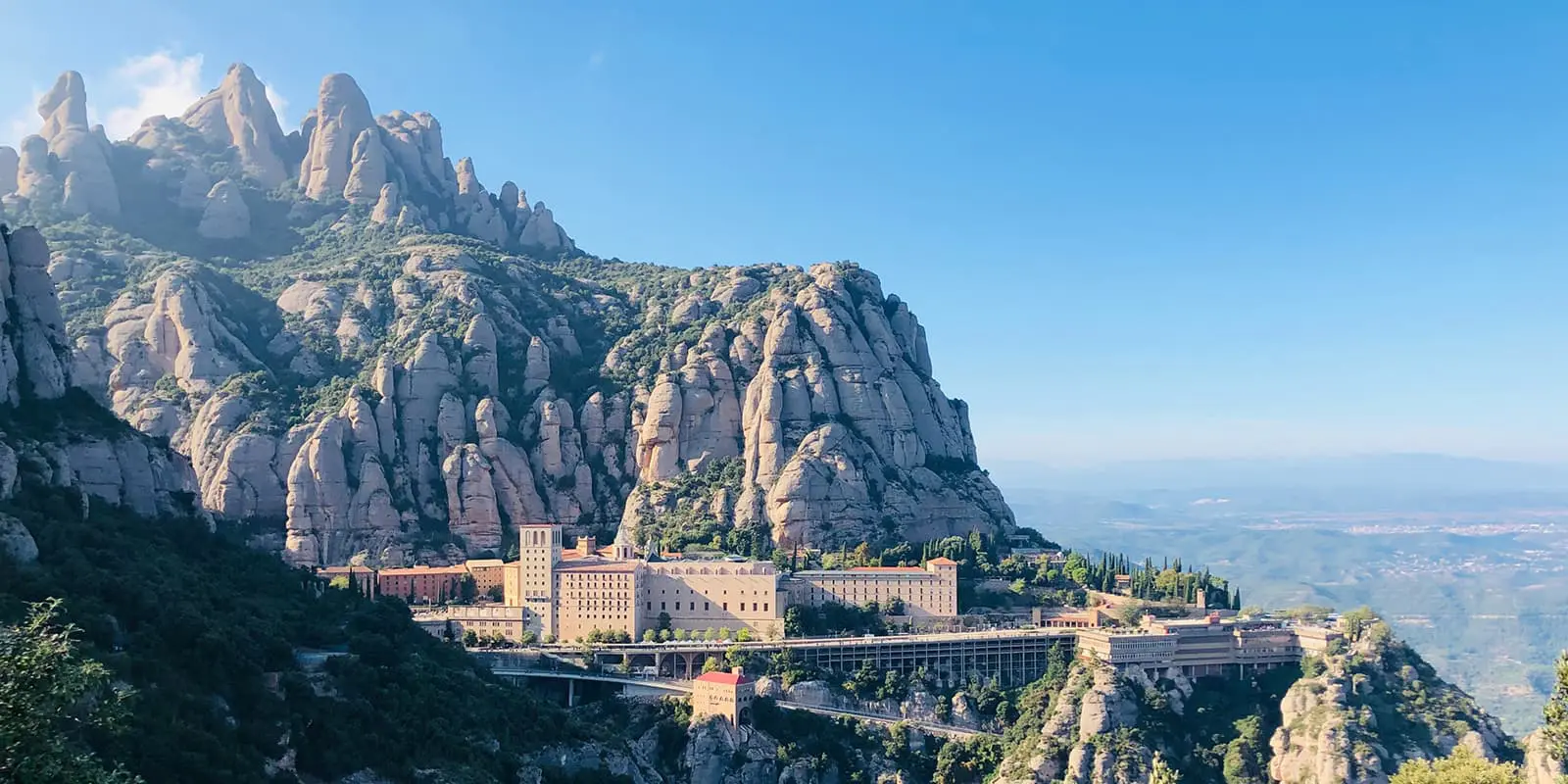 Montserrat — Monastery to Sant Jeroni
